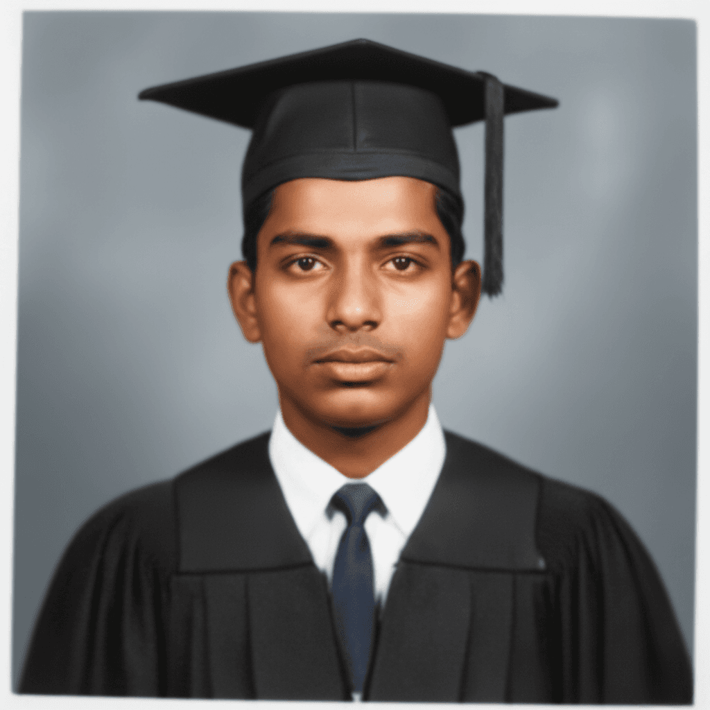 Restored vintage photo